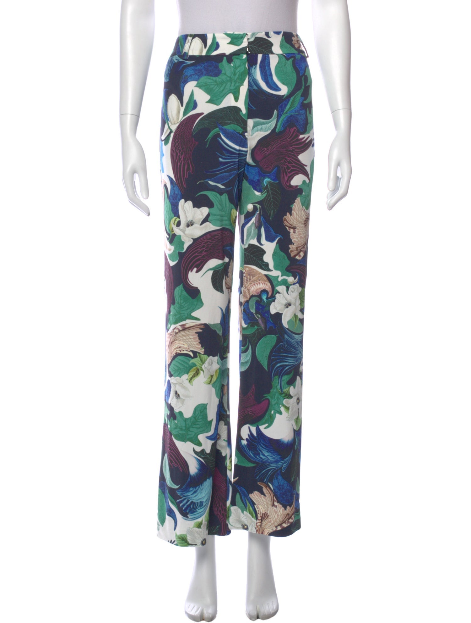 Mary Katrantzou Printed Wide Leg Pants