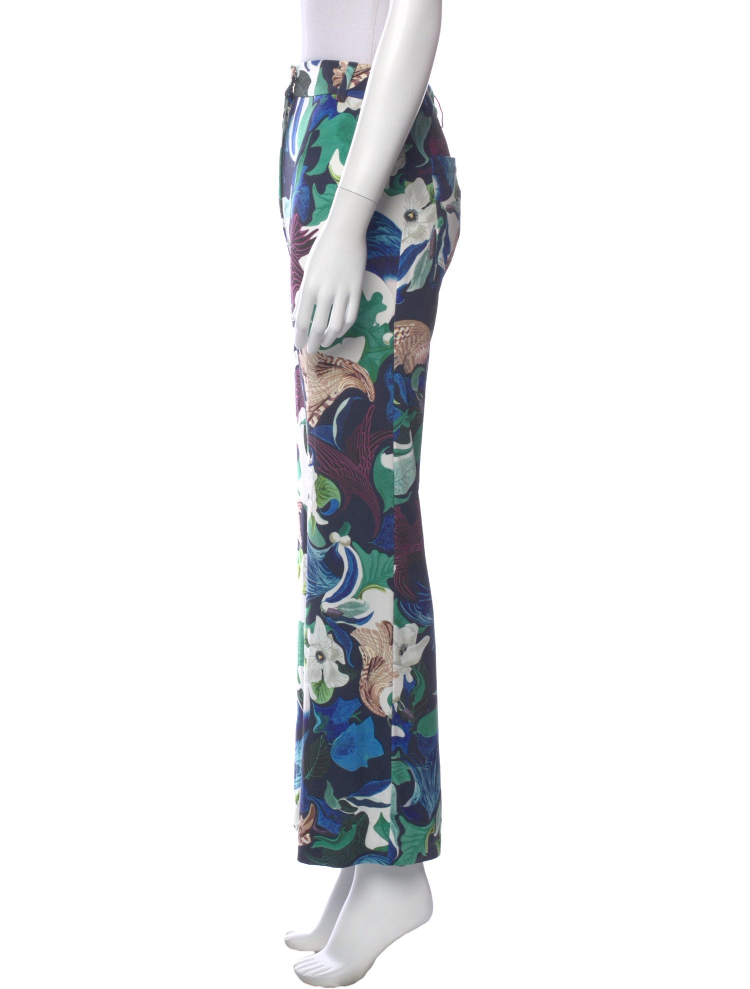 Mary Katrantzou Printed Wide Leg Pants