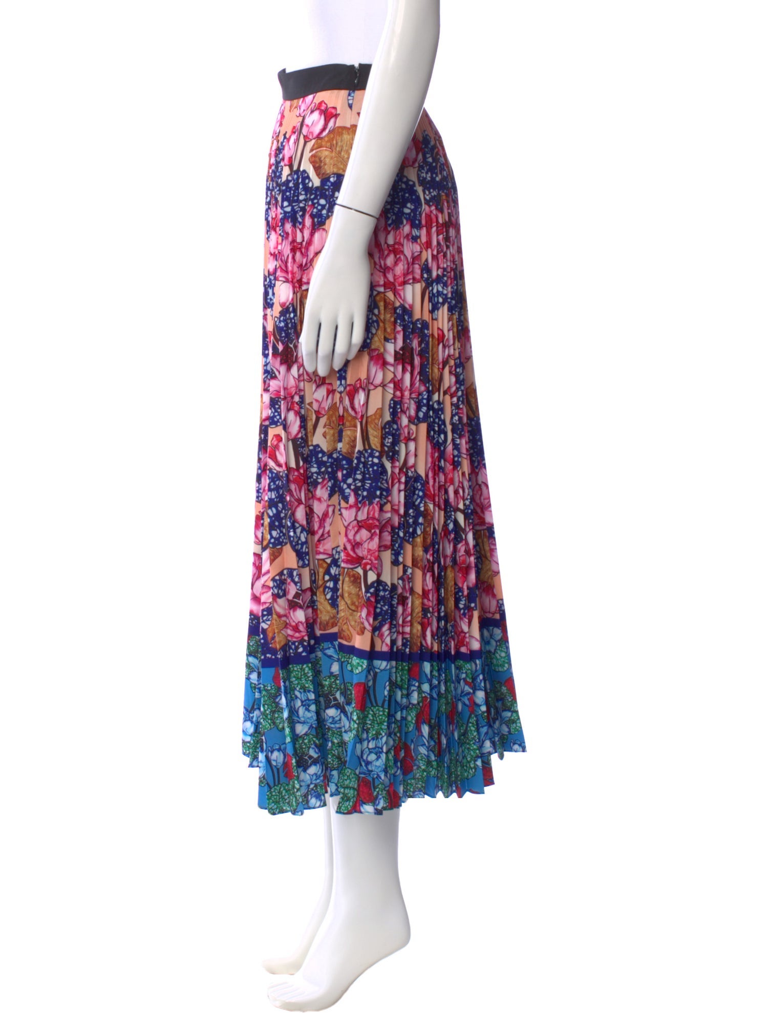 Mary Katrantzou Floral Print Midi Length Skirt w/ Tags