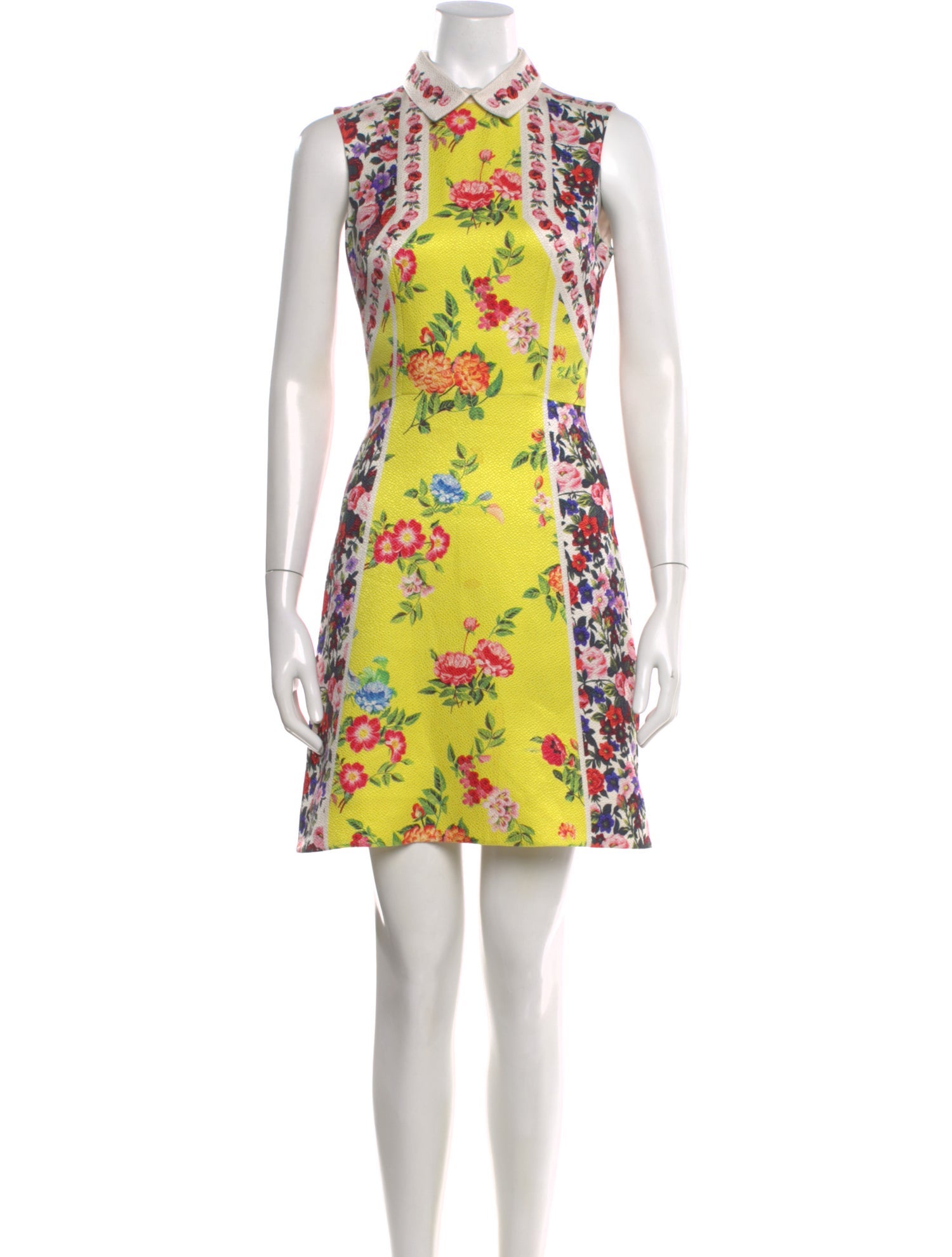 Mary Katrantzou Floral Print Mini Dress
