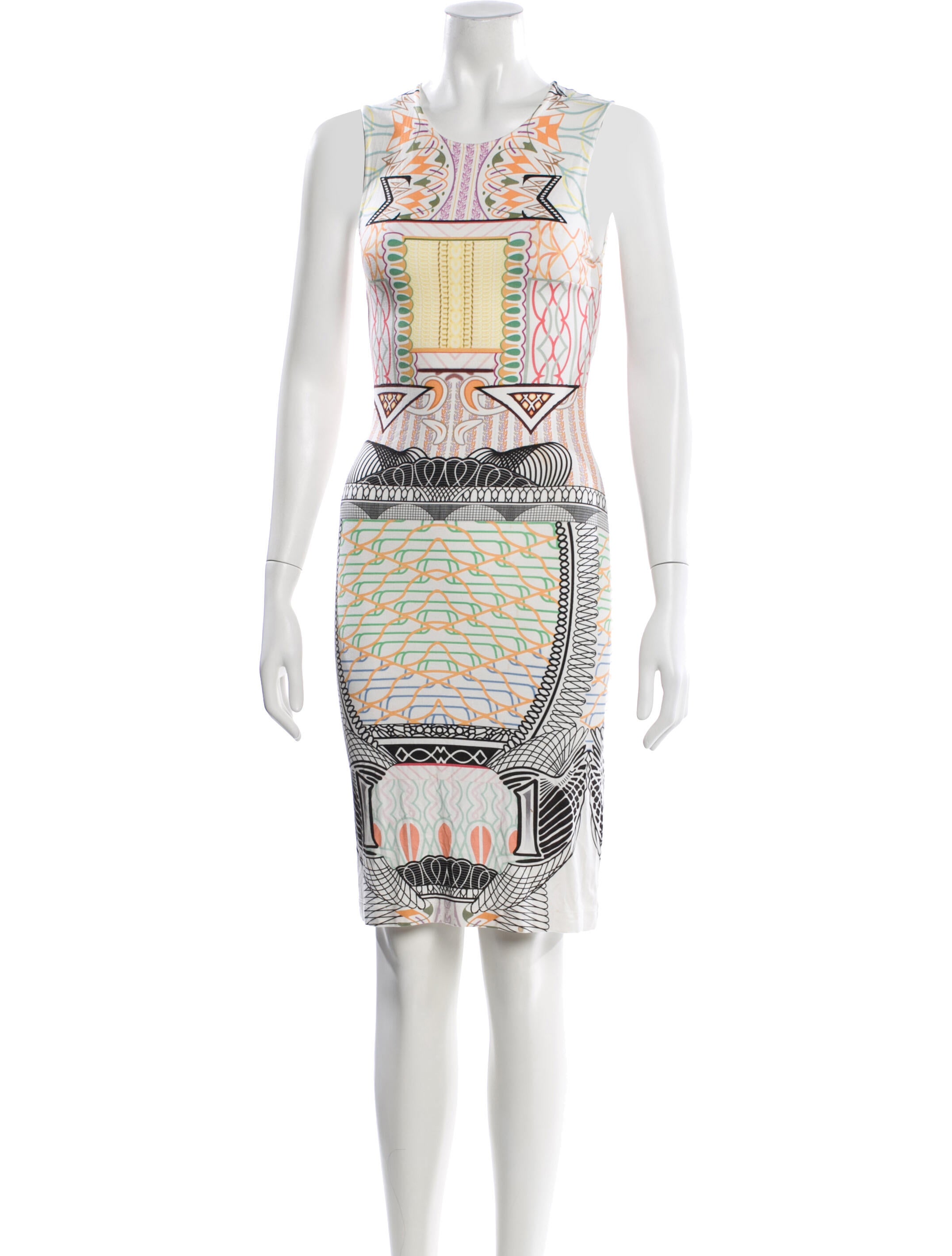 Mary Katrantzou Printed Knee-Length Dress