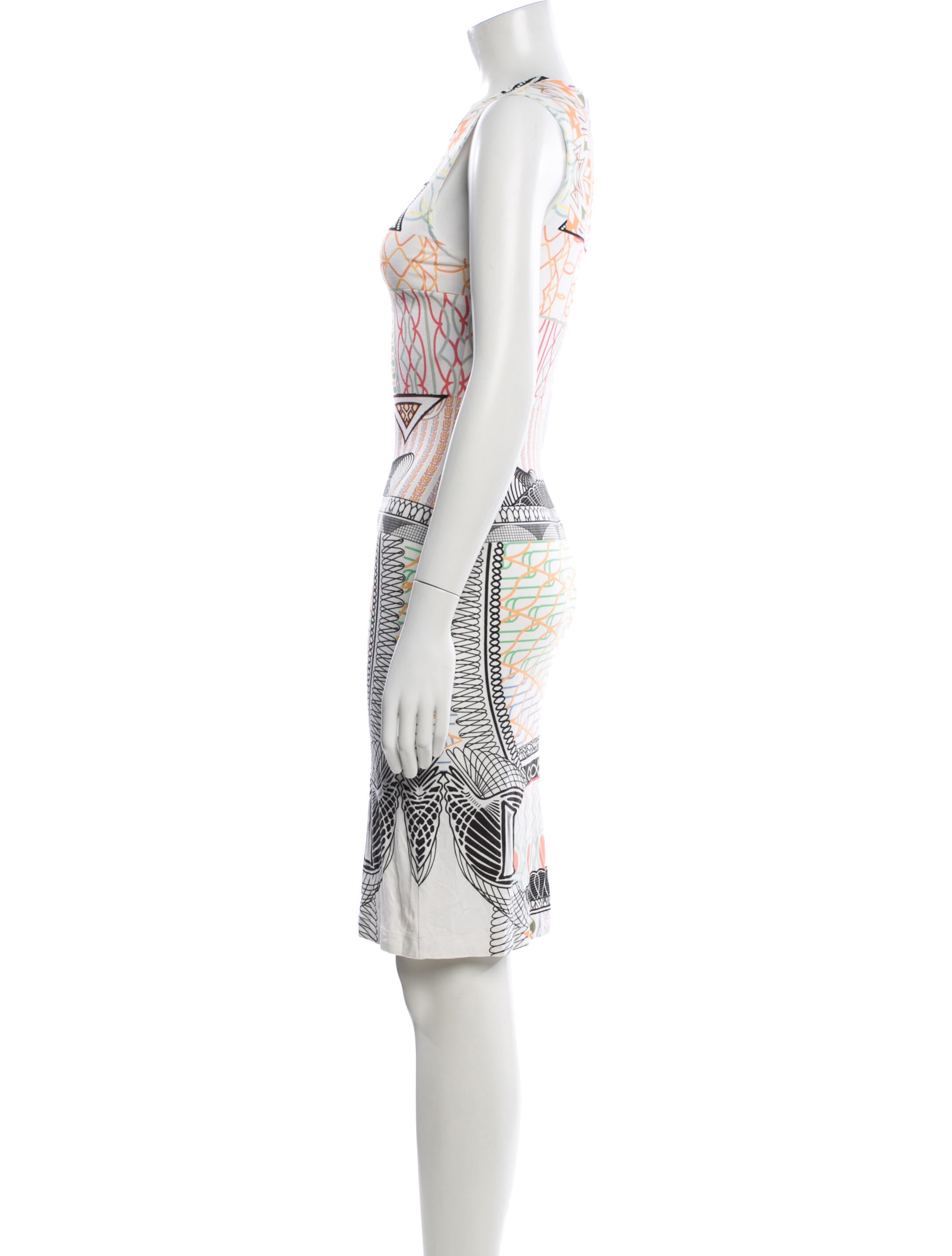Mary Katrantzou Printed Knee-Length Dress