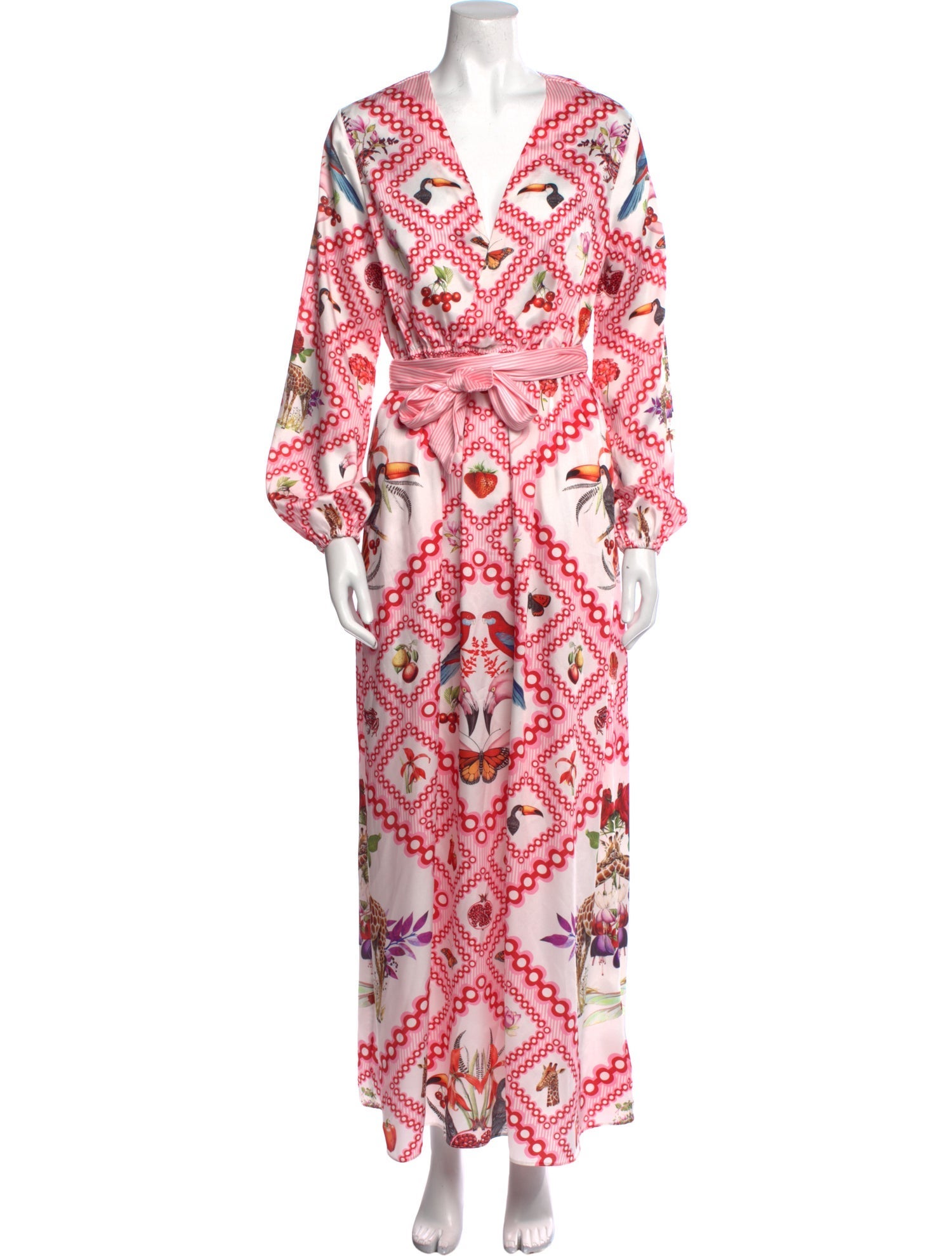 Mary Katrantzou Paisley Print Long Dress