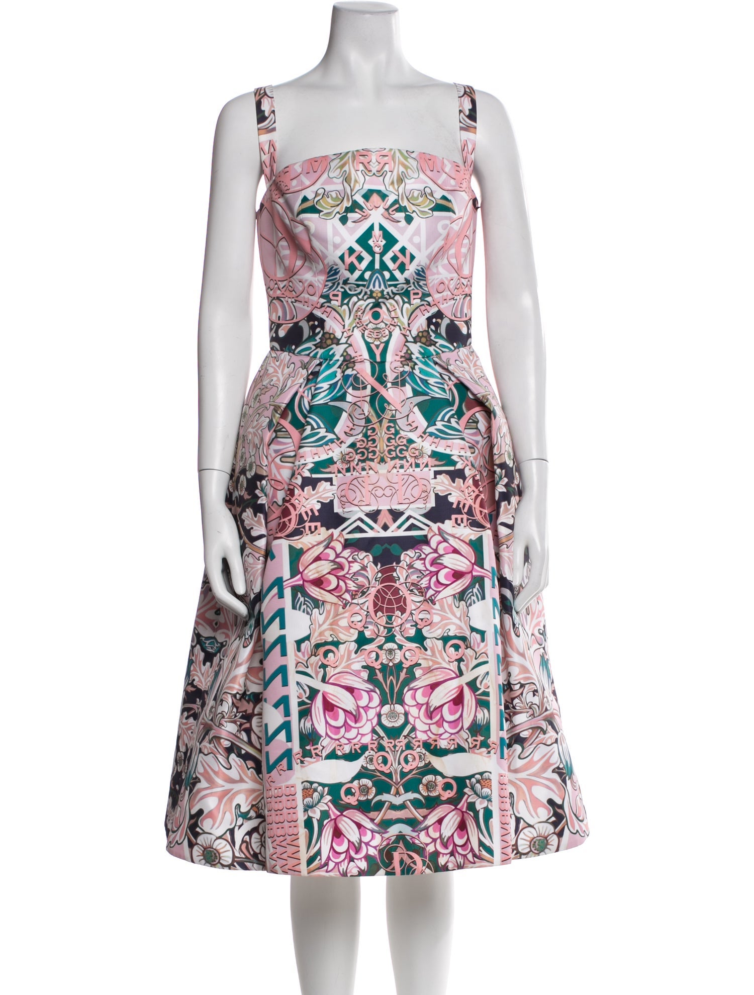 Mary Katrantzou Printed Midi Length Dress