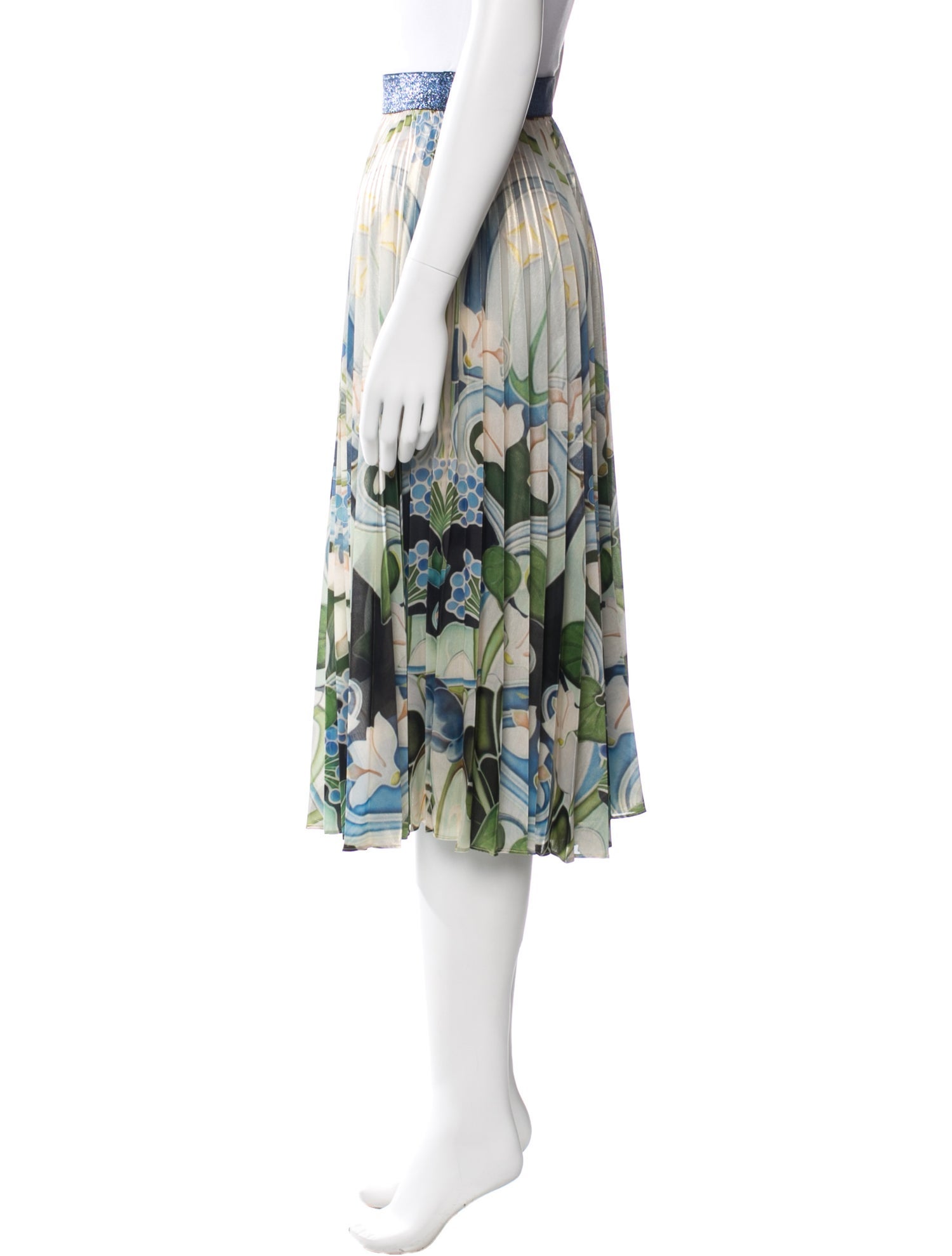 Mary Katrantzou Floral Print Midi Length Skirt