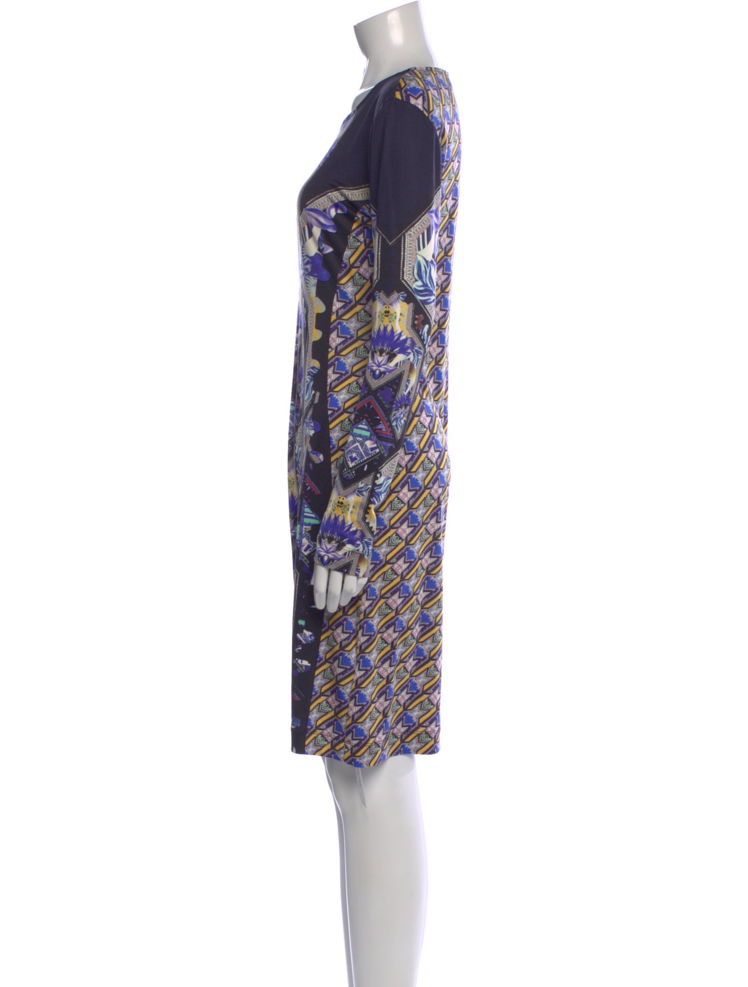 Mary Katrantzou Silk Knee-Length Dress