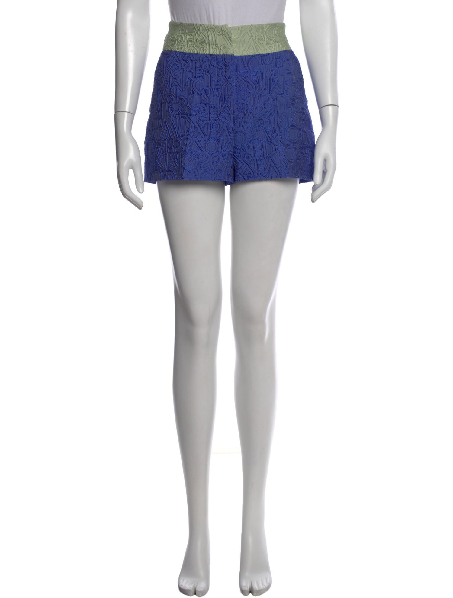 Mary Katrantzou Graphic Print Mini Shorts