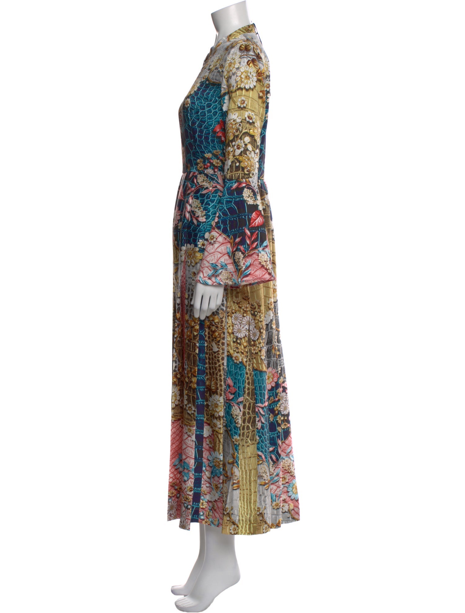 Mary Katrantzou Printed Long Dress w/ Tags