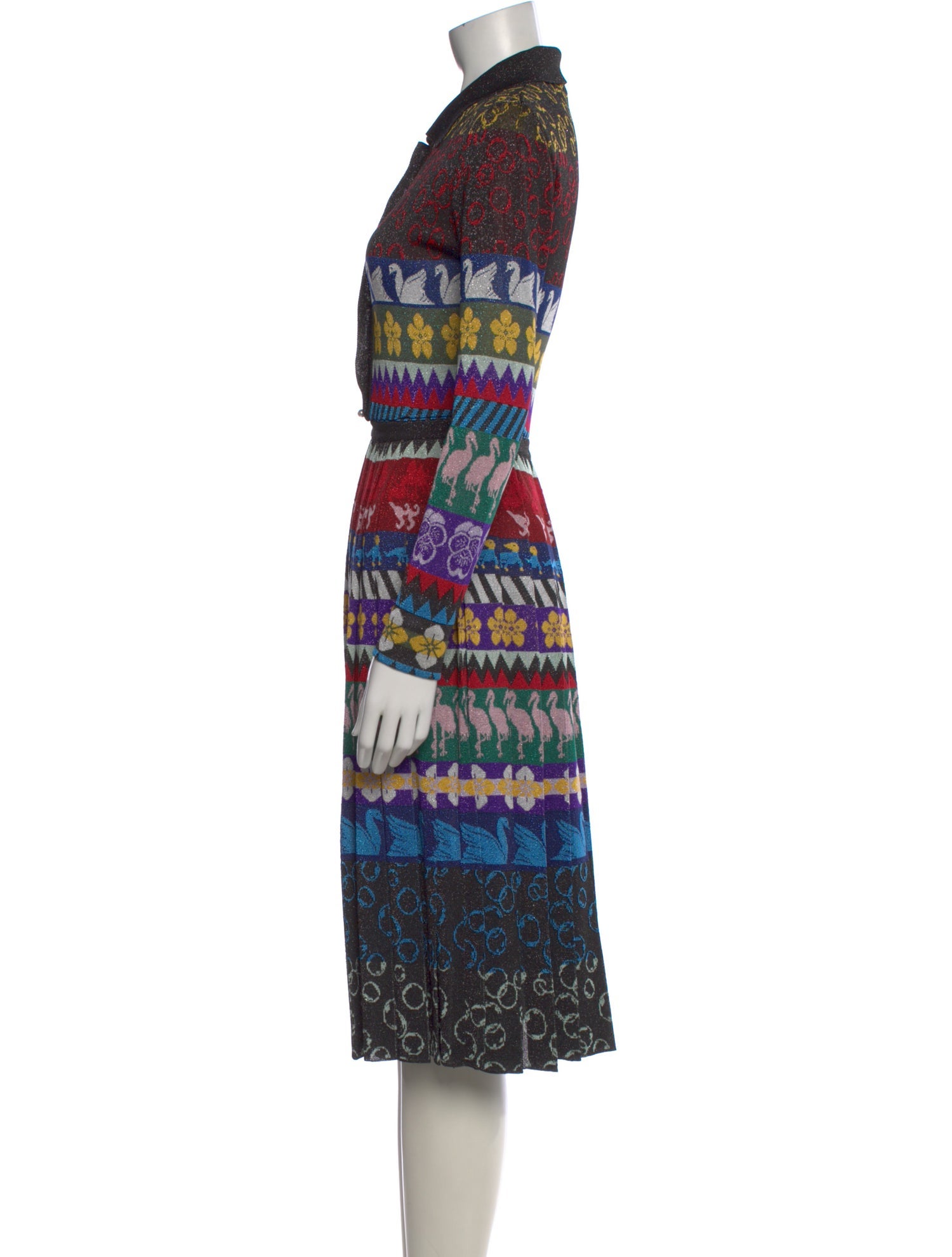 Mary Katrantzou Printed Knee-Length Dress