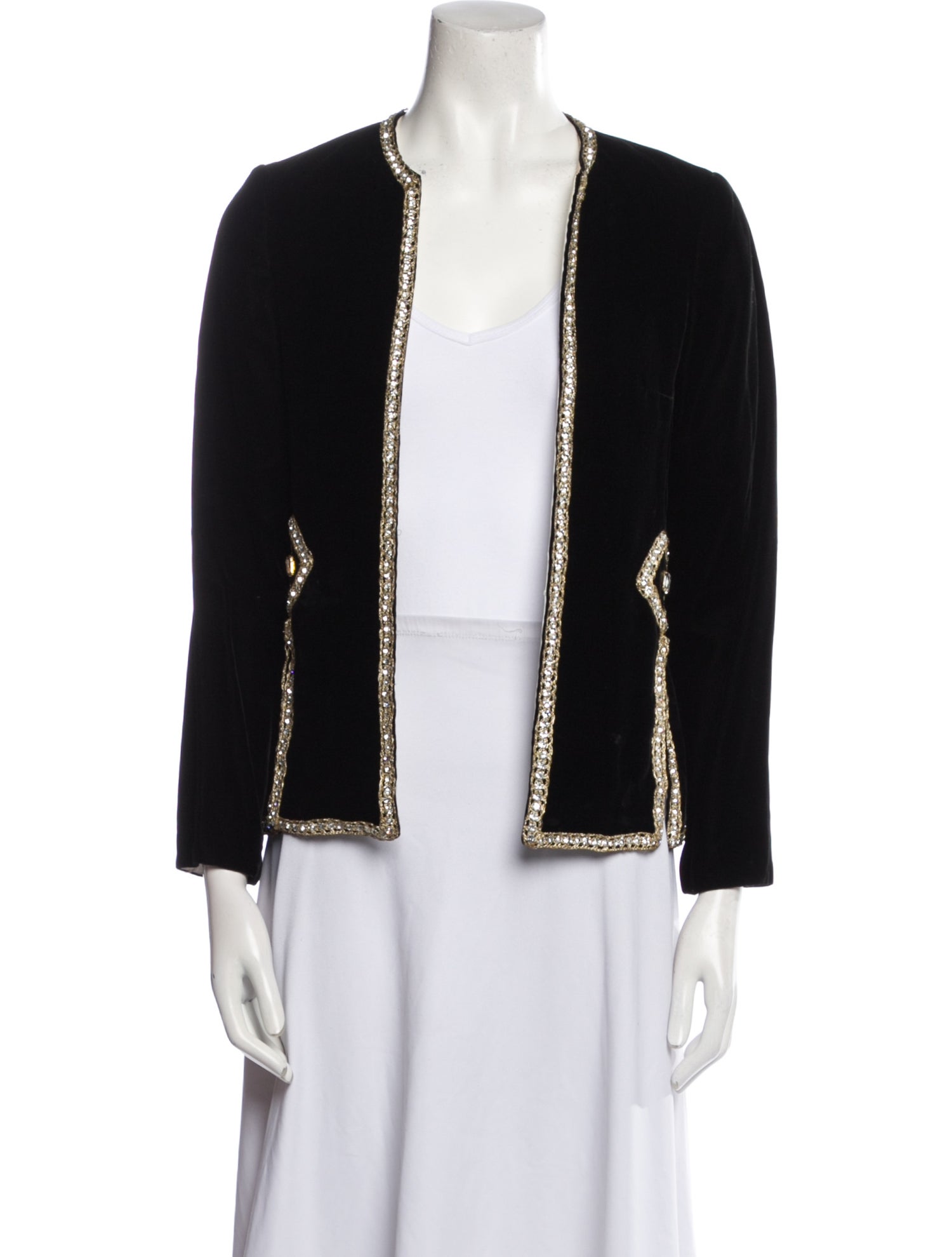 Malcolm Starr Vintage Velvet Evening Jacket