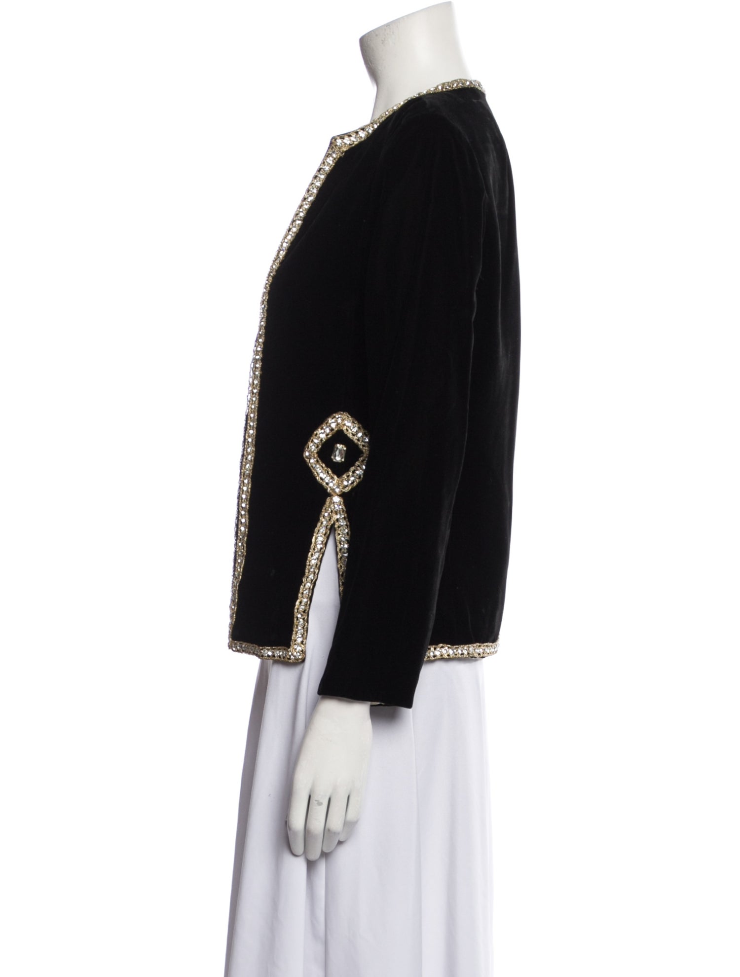 Malcolm Starr Vintage Velvet Evening Jacket