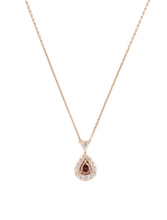 Malka Dina 18K Diamond Pendant Necklace