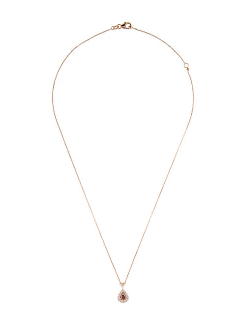 Malka Dina 18K Diamond Pendant Necklace