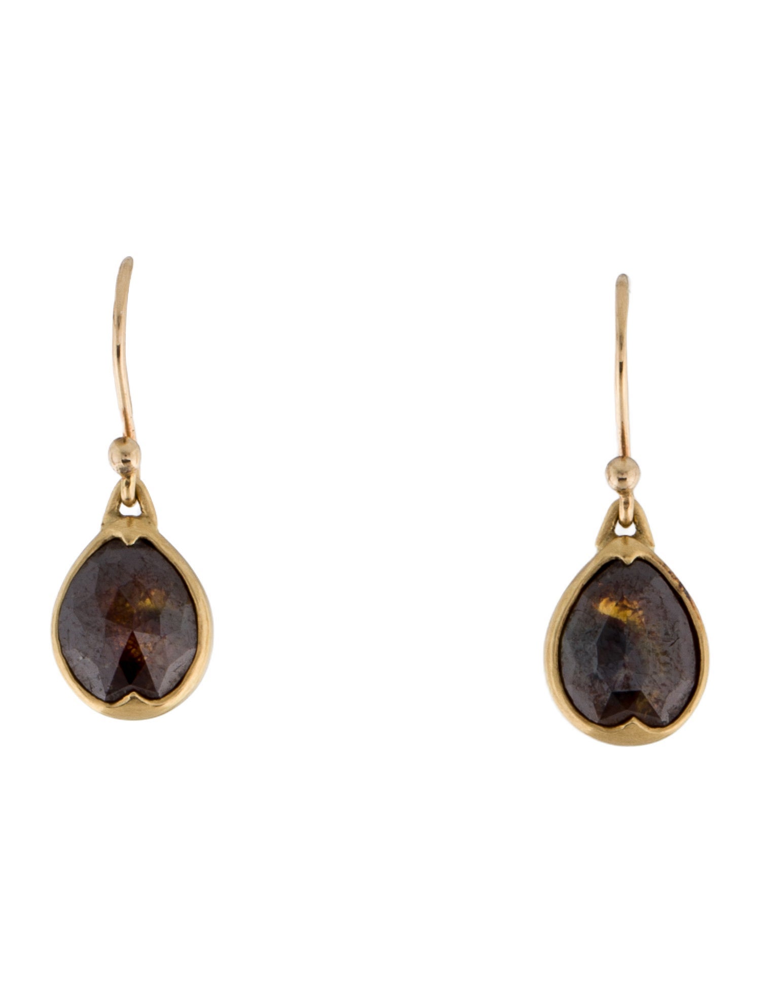 Gabriella Kiss 18K Diamond Drop Earrings