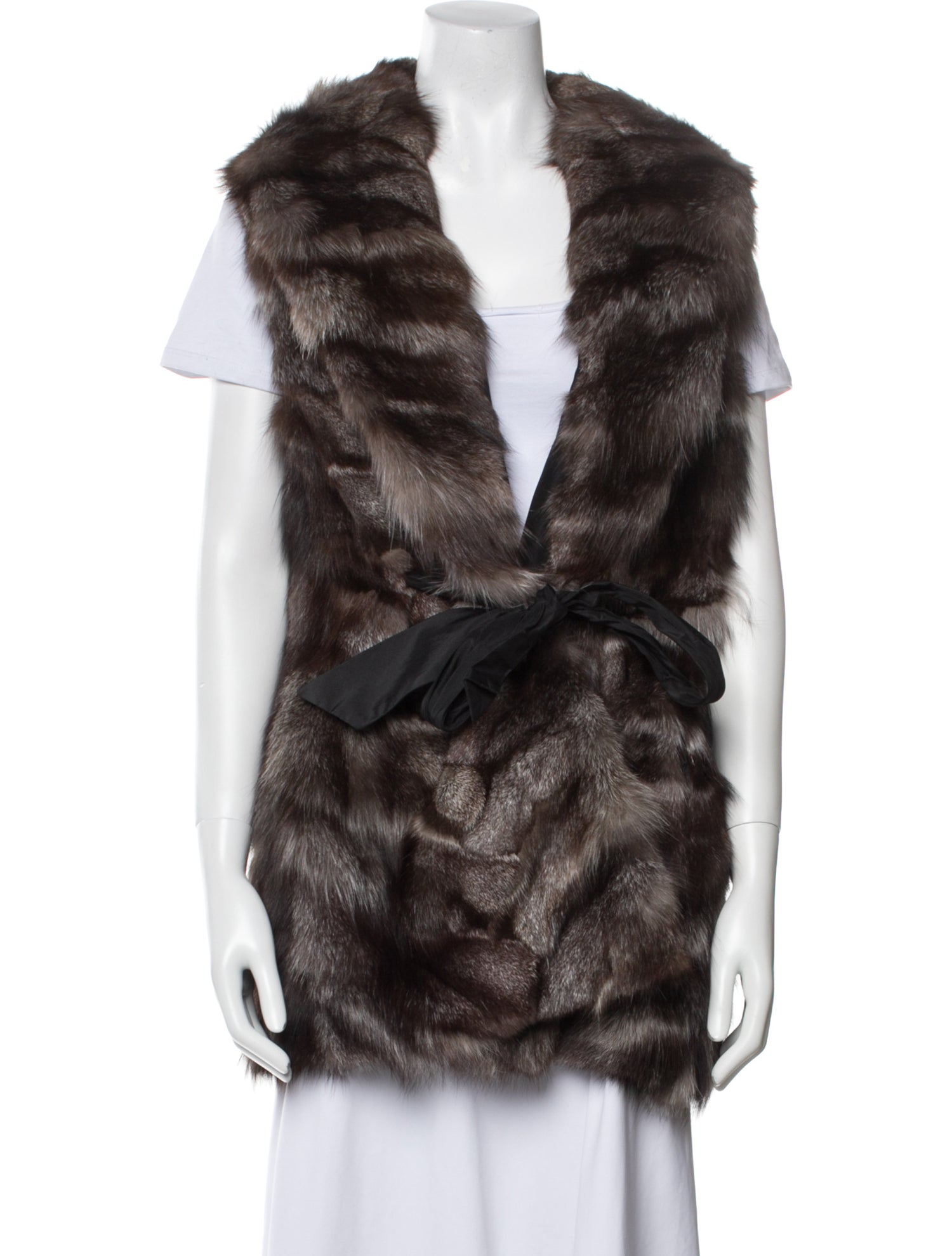 Maximilian Alta Moda Fur Striped Vest