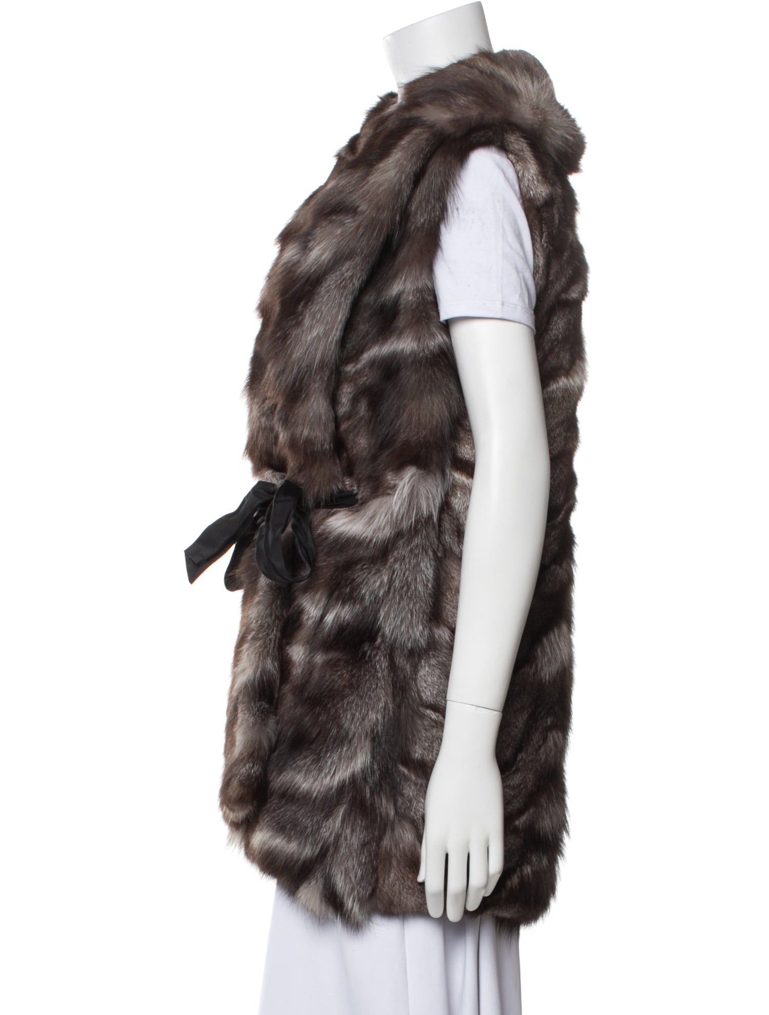Maximilian Alta Moda Fur Striped Vest