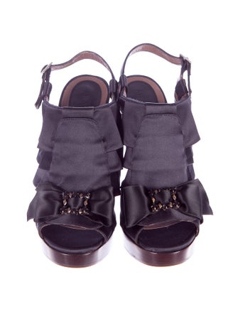 Marni Satin Platforms