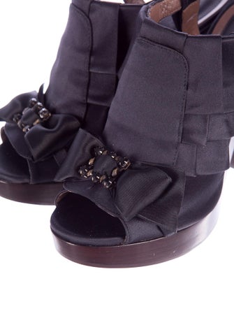 Marni Satin Platforms