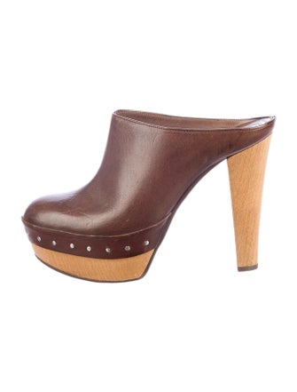 Marni Leather Clogs