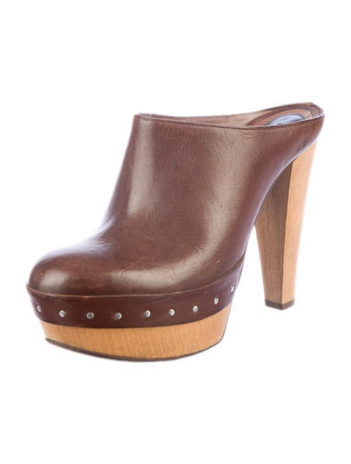 Marni Leather Clogs