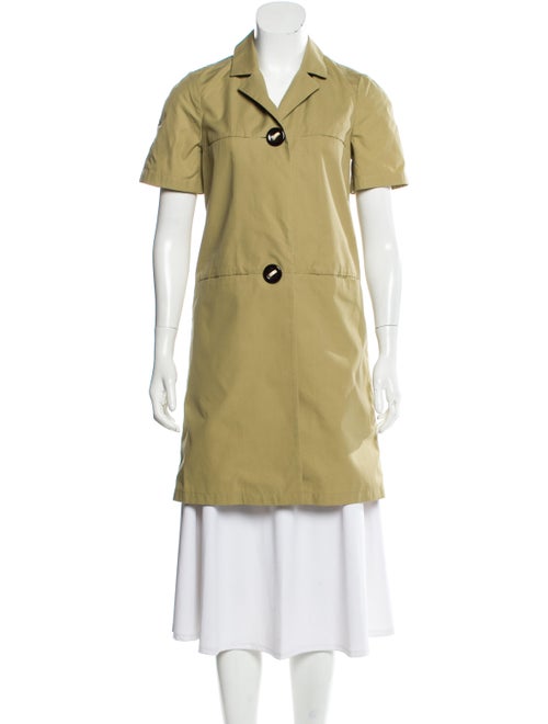 Marni Short Sleeve Short Coat Tan