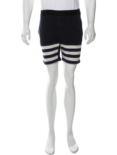 Marni Woven Jogger Shorts blue
