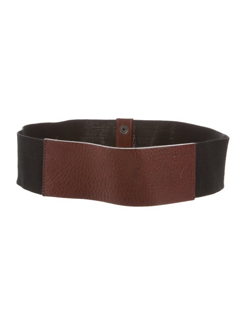 Marni Leather Waist Belt