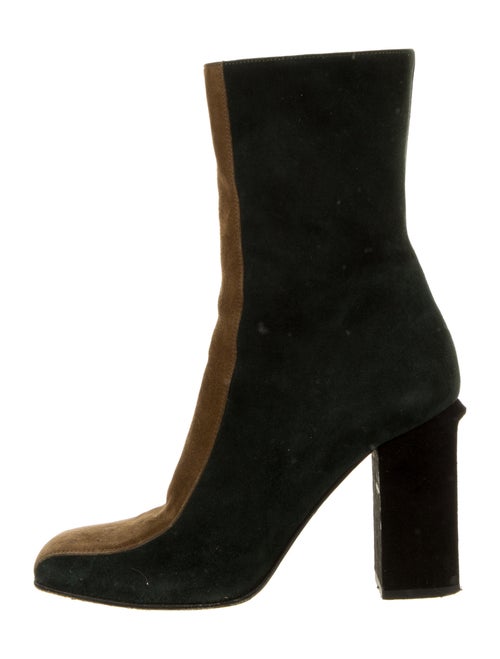 Marni Suede Boots Green