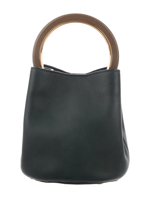 Marni Pannier Bucket Bag Green