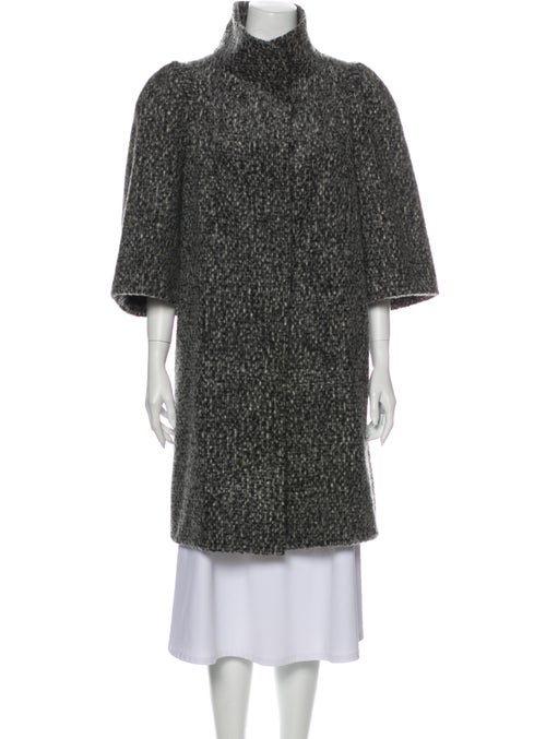 Marni Mohair Coat Grey