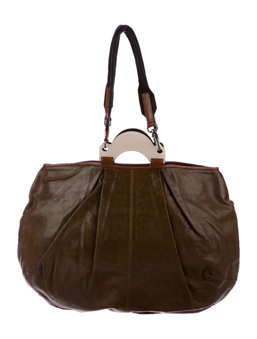 Marni Leather Tote Brown