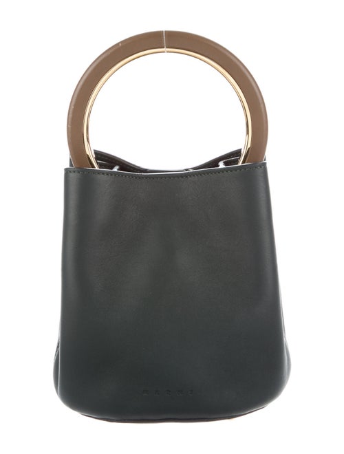 Marni Mini Pannier Bucket Bag Green