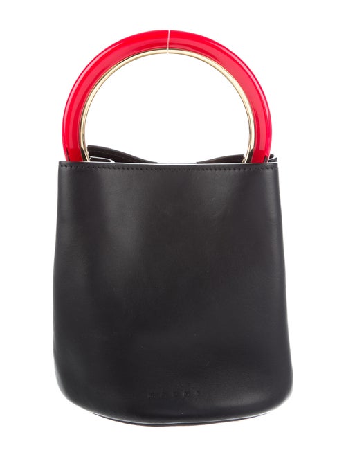 Marni Pannier Bucket Bag Black