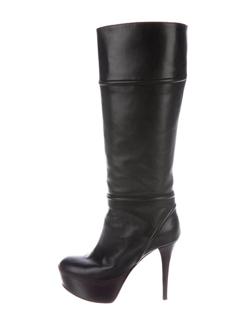 Marni Leather Boots Black