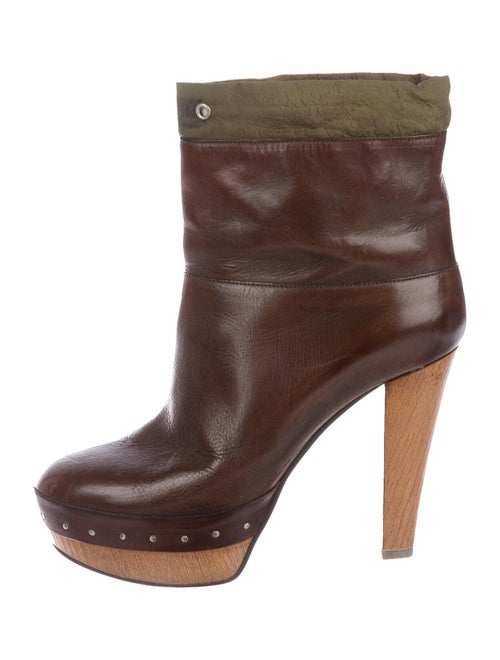 Marni Leather Boots Brown