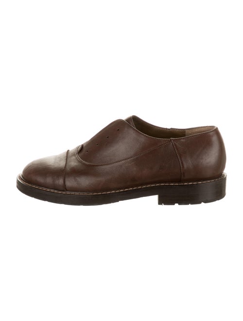 Marni Leather Oxfords Brown