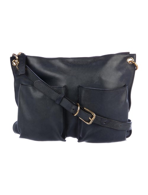 Marni Bandoleer Messenger Bag Blue