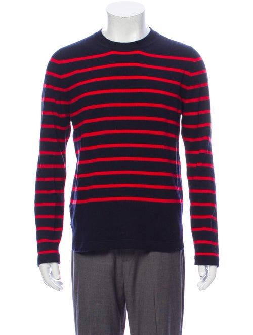 Marni Cashmere Striped Pullover Blue