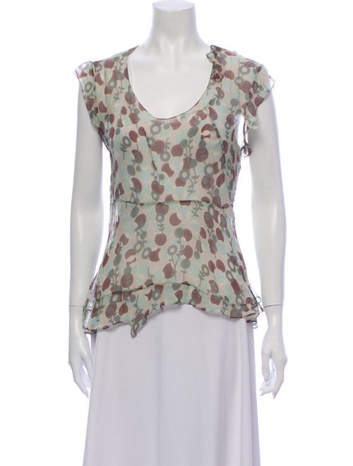 Marni Silk Printed Top