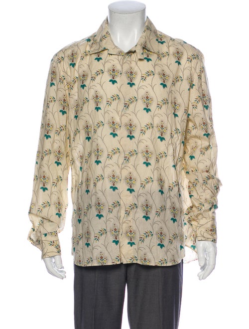 Marni Graphic Print Long Sleeve Shirt