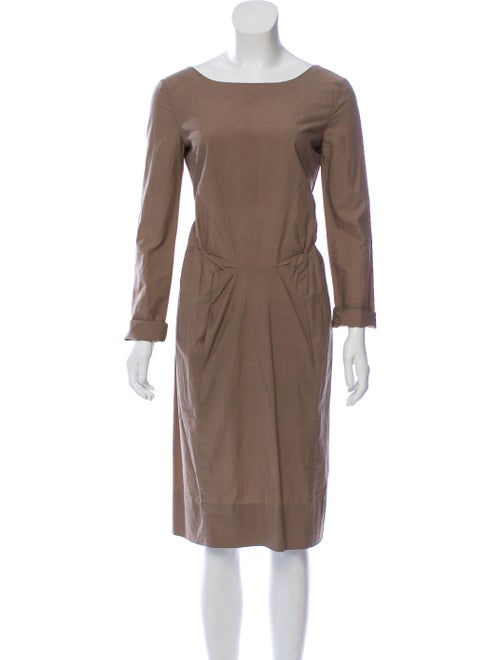 Marni Long Sleeve Midi Dress