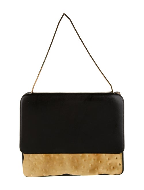 Marni Cache Shoulder Bag Black
