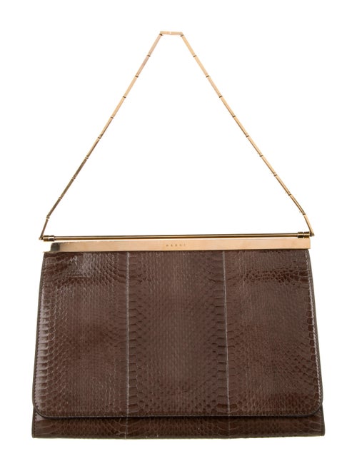 Marni Caché Handbag Brown
