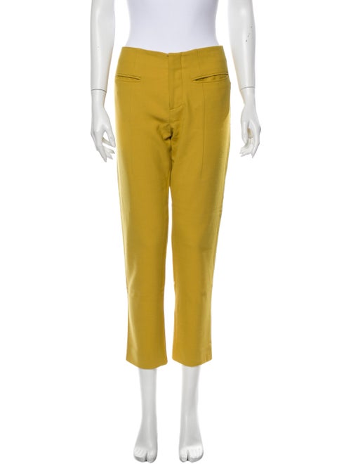 Marni Straight Leg Pants Yellow
