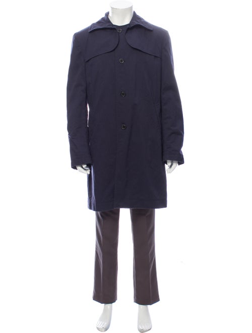Marni Trench Coat Blue