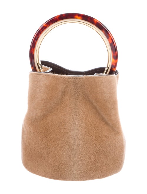 Marni Pannier Handle Bag Brown