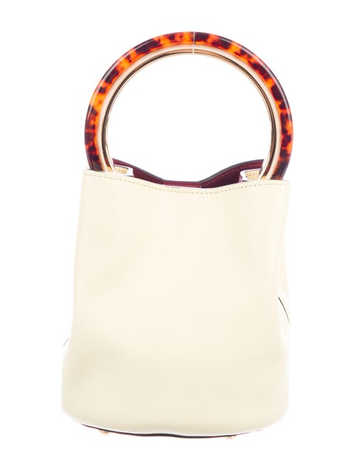 Marni Mini Pannier Bucket Bag Yellow