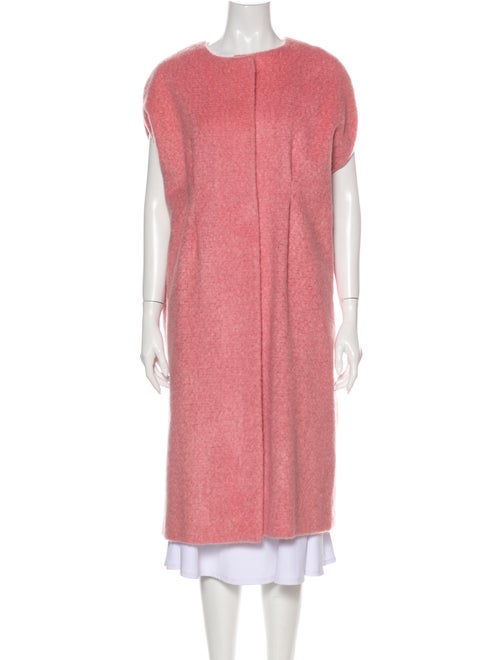 Marni Mohair Coat Pink