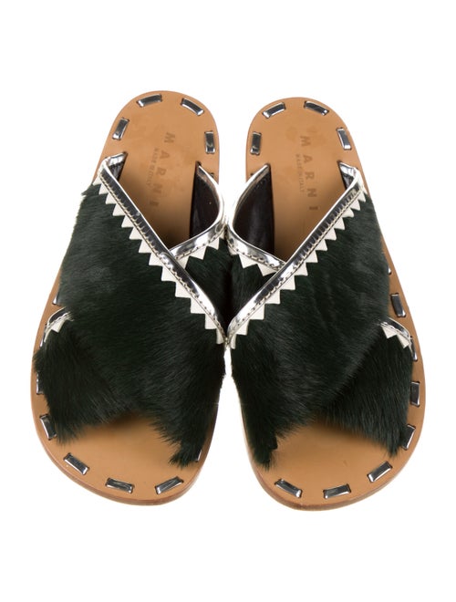 Marni Fur Slides