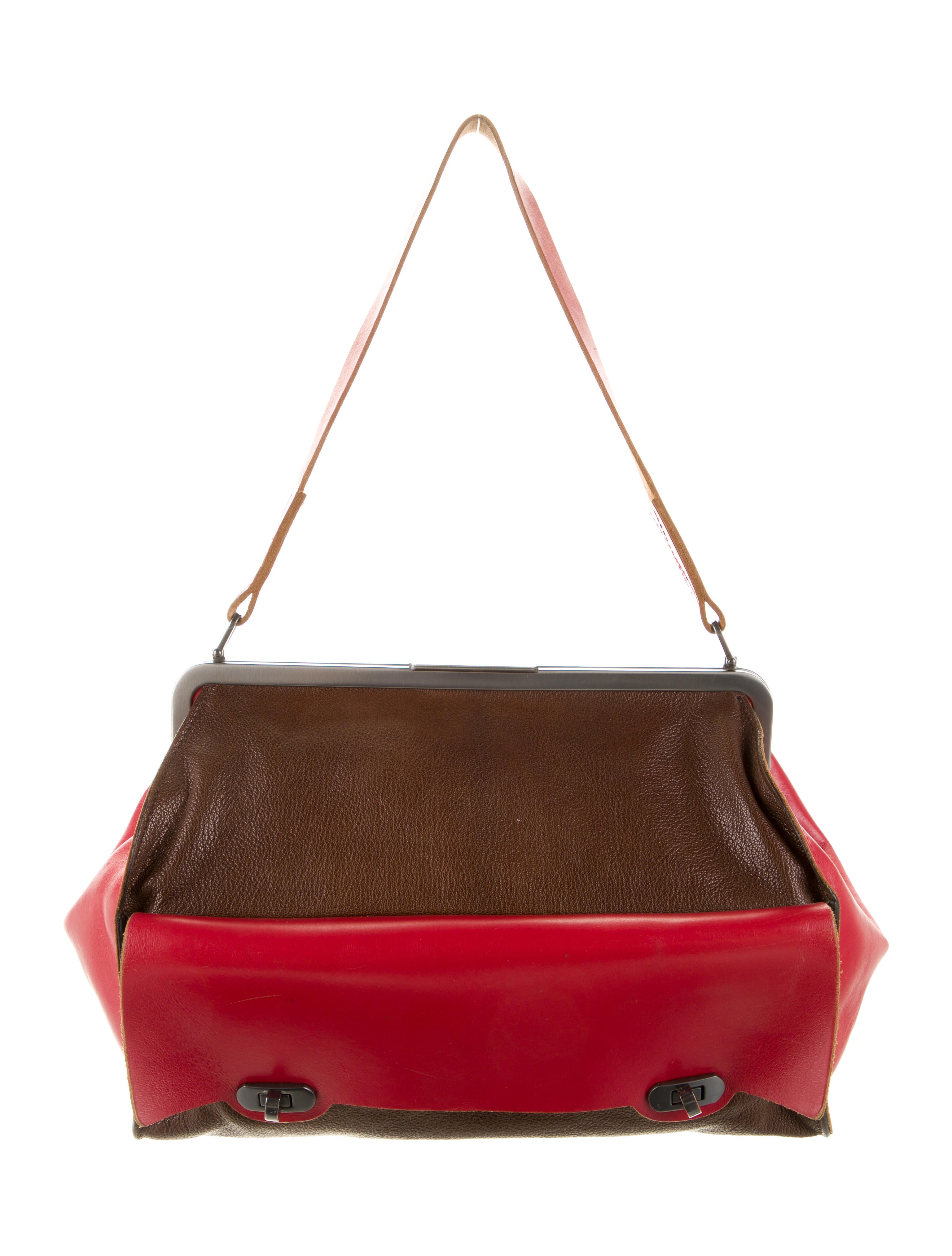 Marni Suede Shoulder Bag Brown Shoulder Bags, Handbags MAN44528 The RealReal